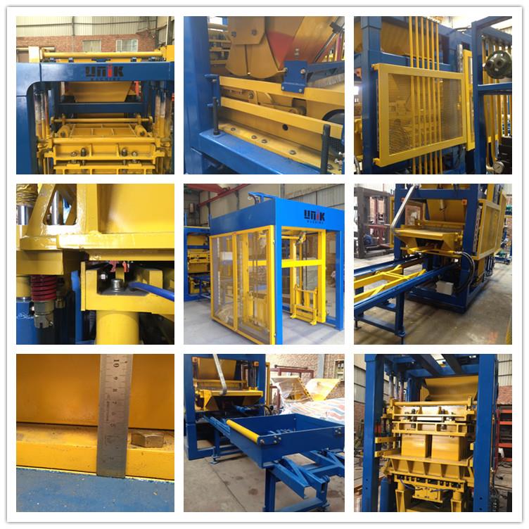 meaisín tógála bloc cuas hollow block construction machine