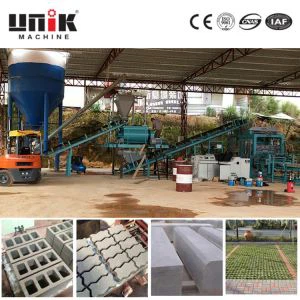 Líne Táirgeadh Bloc Coincréite